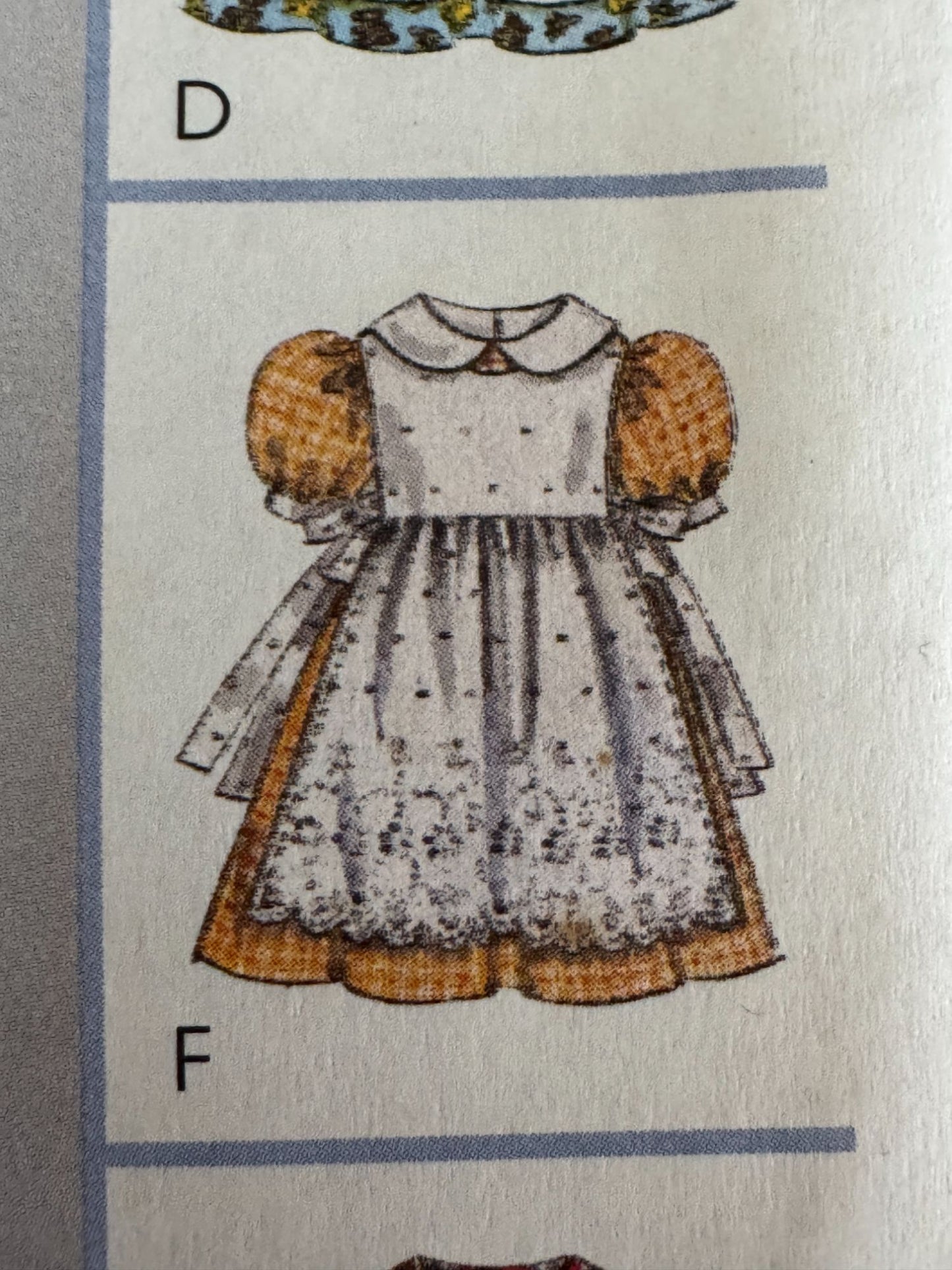 McCalls 8975 Sewing Pattern Girls Dress Pinafore Ruffles 1990s 8 Great Looks 4-6