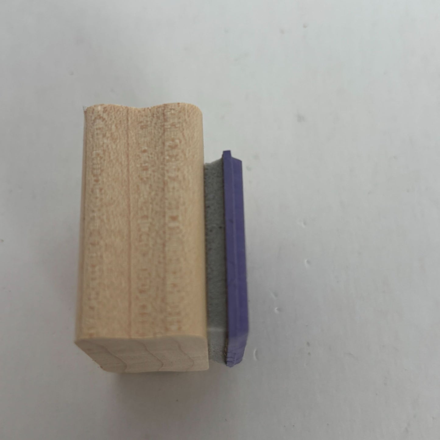 Stampin Up Wood Rubber Stamp I Love It Gift Tag Card Making Words Square Heart