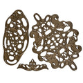 Anna Griffin Cuttlebug Decorative Cutting Die Set Ornate Flourish Elegant Metal Dies Cardmaking