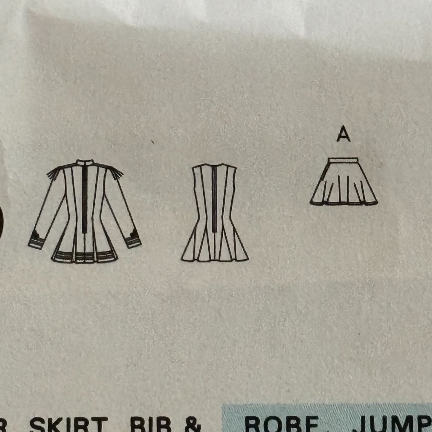 Butterick Sewing Pattern 6732 Cheerleader Uniform Dress Outfit Costume 6-10 Uncut Cheerleading Skirt Schoolcore