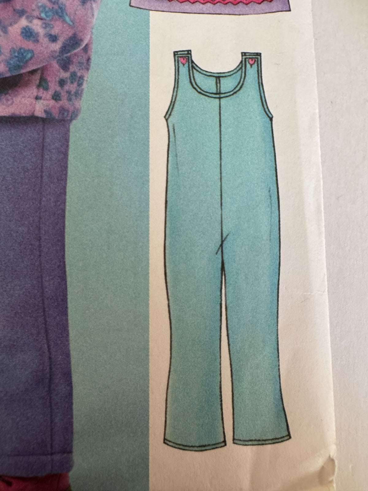 Butterick Sewing Pattern B4335 Girls Jacket Jumper Pants Winter Outfit 6 7 8 UC