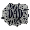 CTMH My Acrylix Acrylic Stamp Set Best Dad Ever Fathers Day Sentiment CC52123