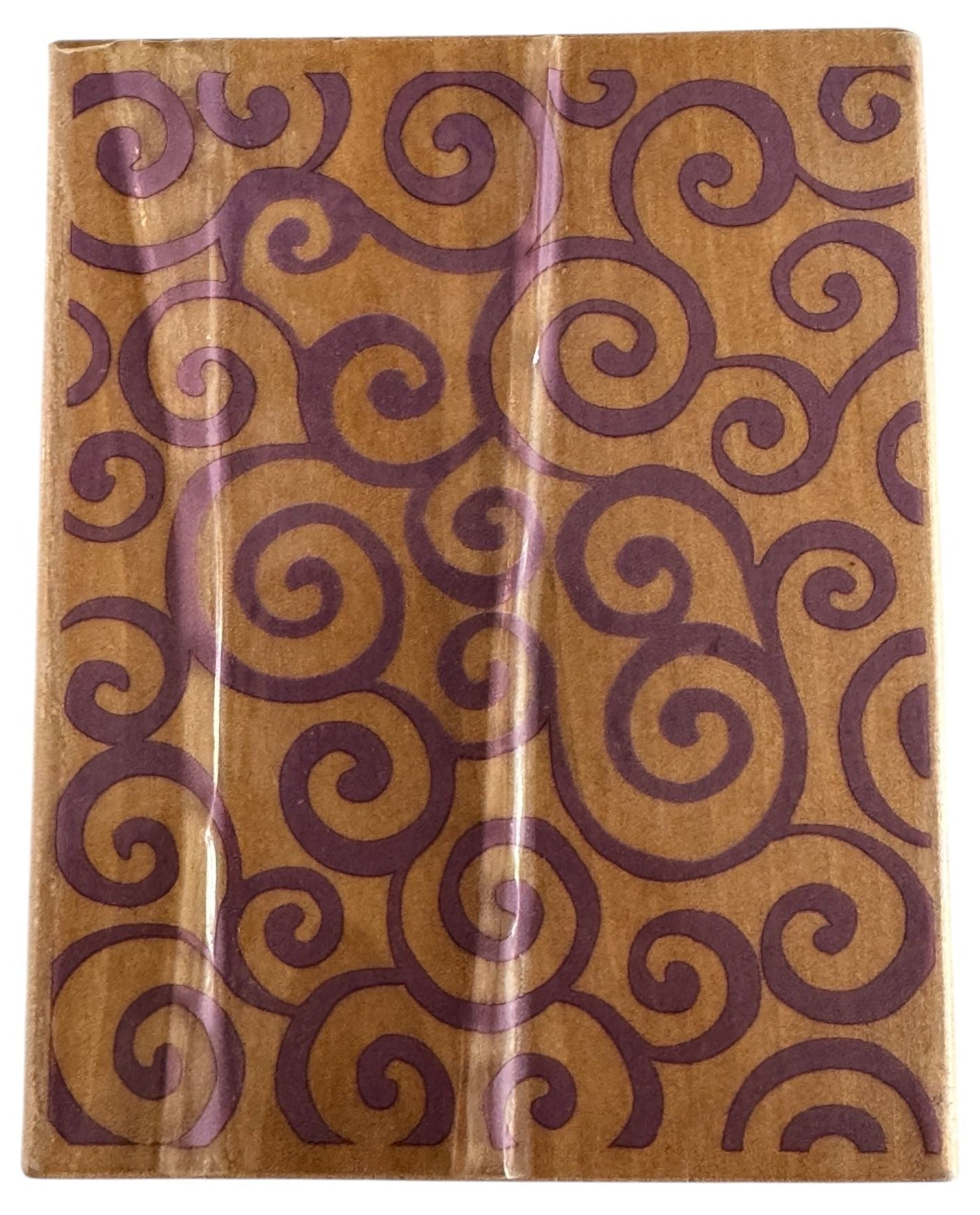 Rubber Stampede Rubber Stamp Geometric Swirl Background Swirls Card Making Craft