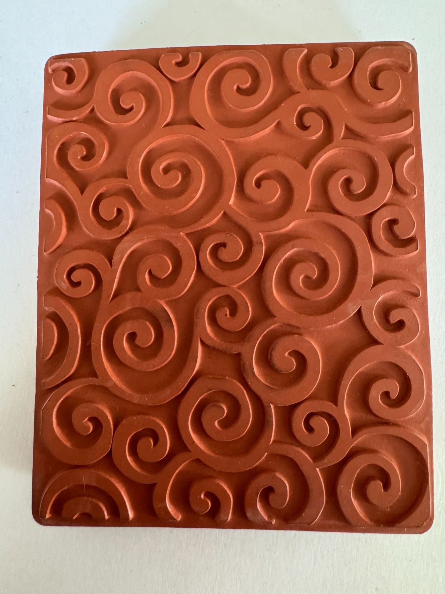 Rubber Stampede Rubber Stamp Geometric Swirl Background Swirls Card Making Craft