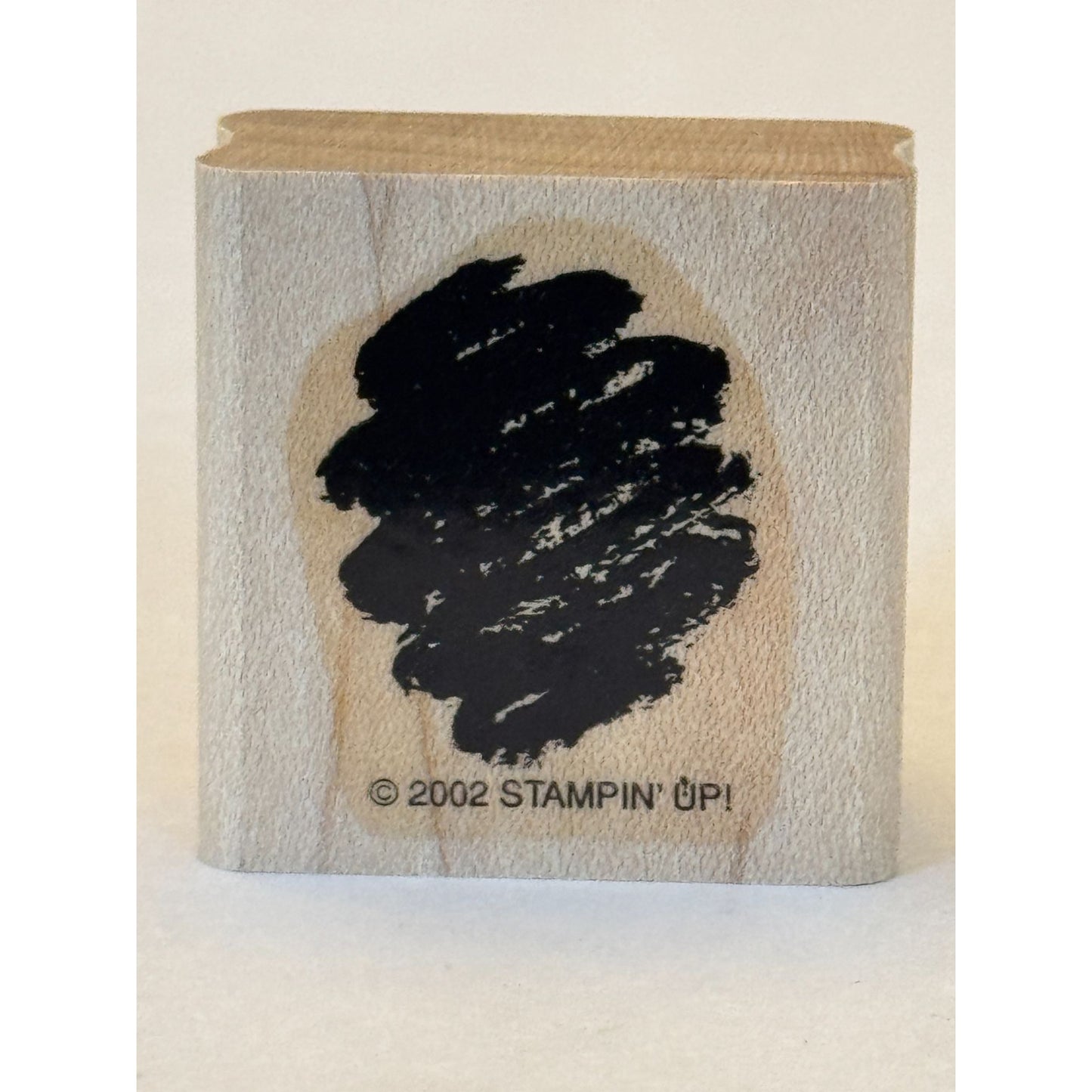 Stampin Up Rubber Stamp Abstract Paint Brushstroke Smudge Card Making Artist Art