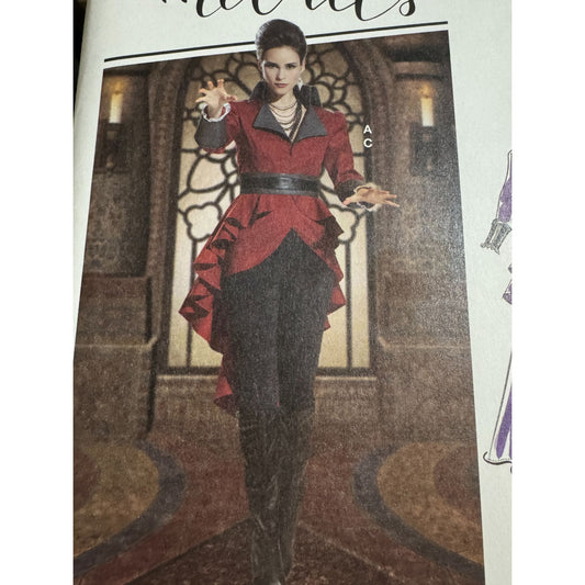 McCalls Sewing Pattern M7641 Costume Steampunk Overskirt Fantasy Size 14-22 UC