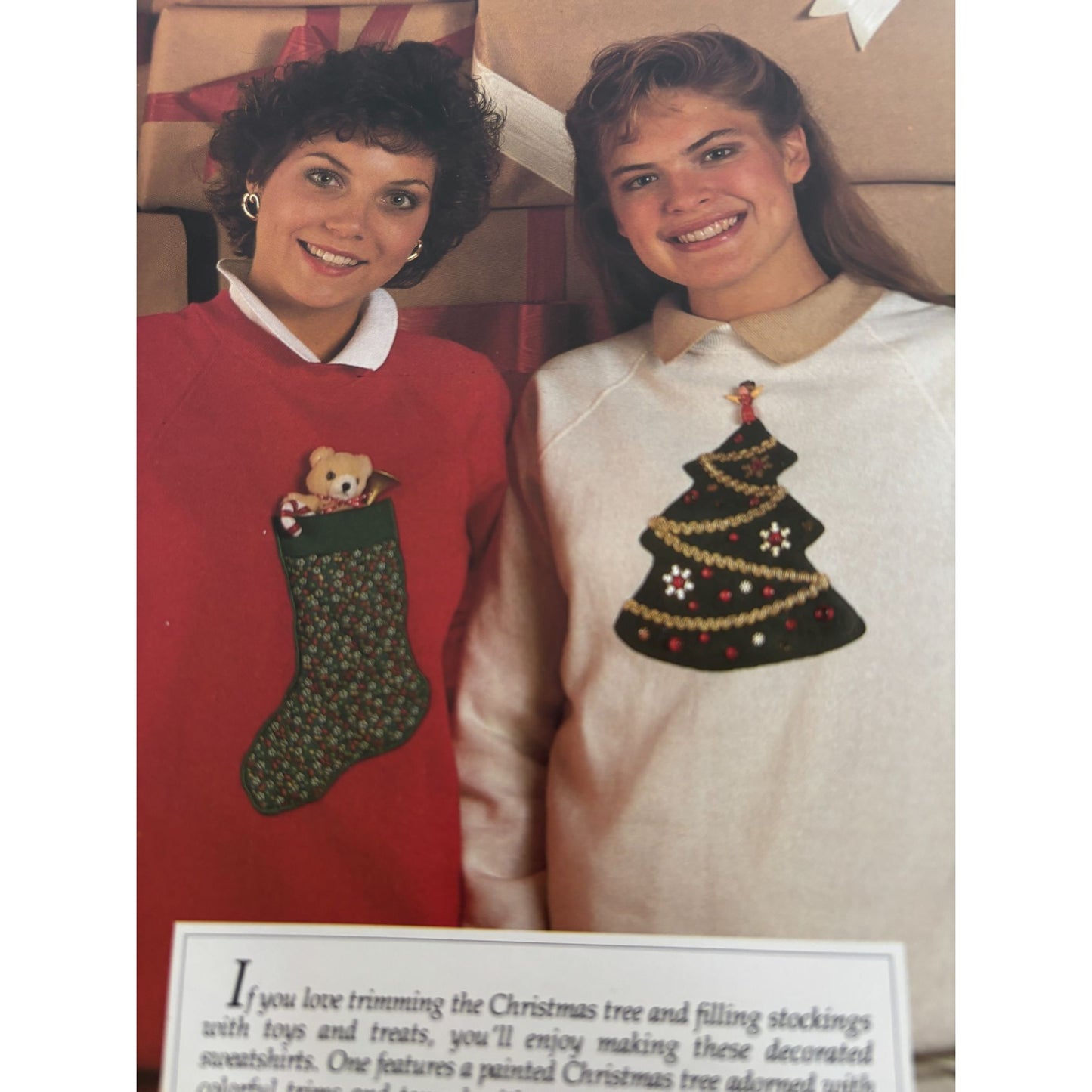 Leisure Arts The Magazine December 1987 Cross Stitch Christmas Stockings Santa