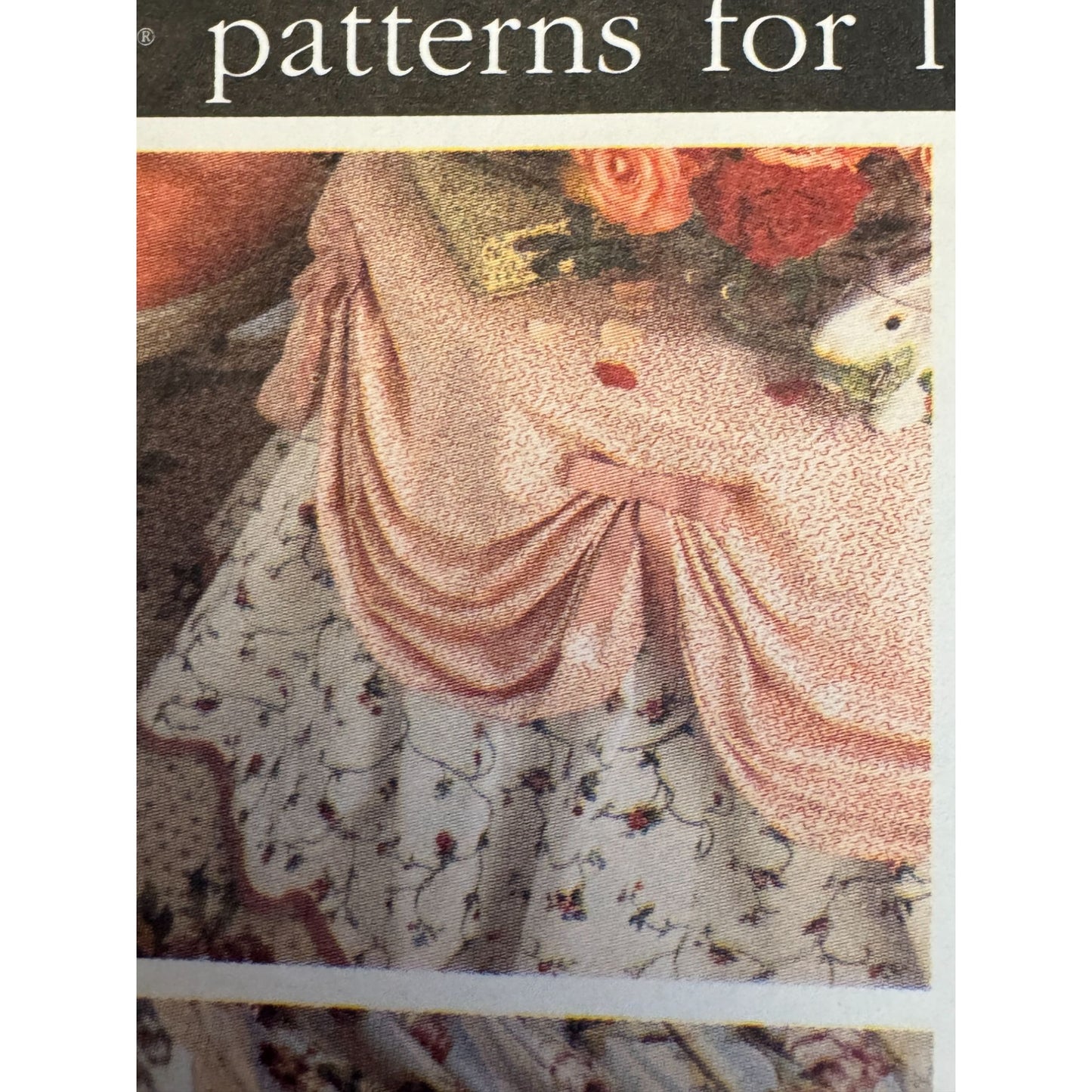 Vogue Sewing Pattern 1731 Bedroom Home Decor Mario Buatta Dust Ruffle Pillows Uncut