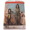 Simplicity Sewing Pattern 2329 Egyptian Cleopatra Costume Dress Girls 7-14 Uncut Halloween Ancient Egypt
