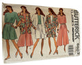 Butterick Sewing Pattern 6003 Capsule Wardrobe Top Skirt 1990s Fast Easy 6-10 UC