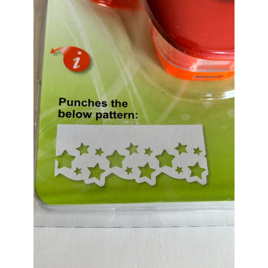 Tonic Studios Paper Punch Star Border Craft Cardmaking Simplicity Pattern Geared