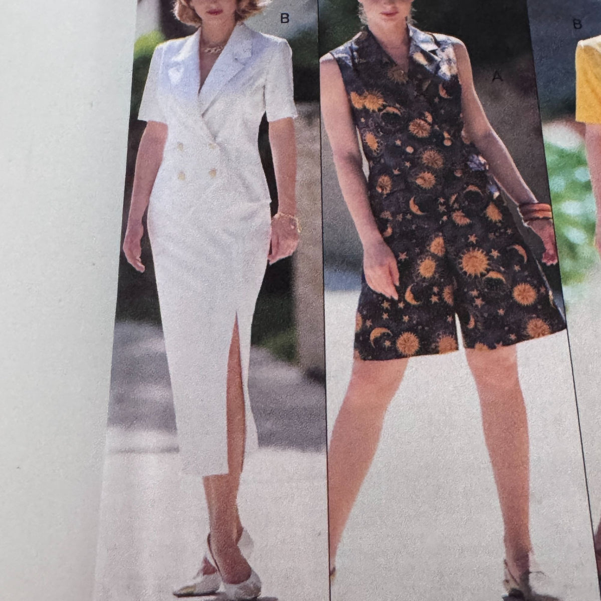Butterick Sewing Pattern 6846 Summer Top Skirt 90s Resort Wear Minimal Chic 6-10 Uncut