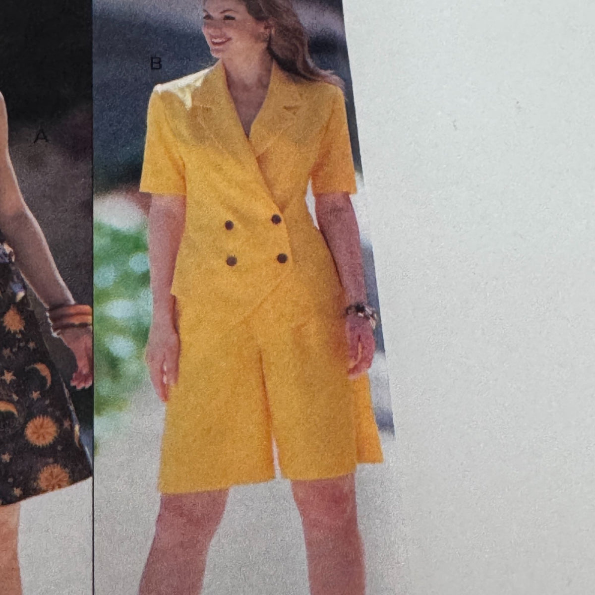 Butterick Sewing Pattern 6846 Summer Top Skirt 90s Resort Wear Minimal Chic 6-10 Uncut