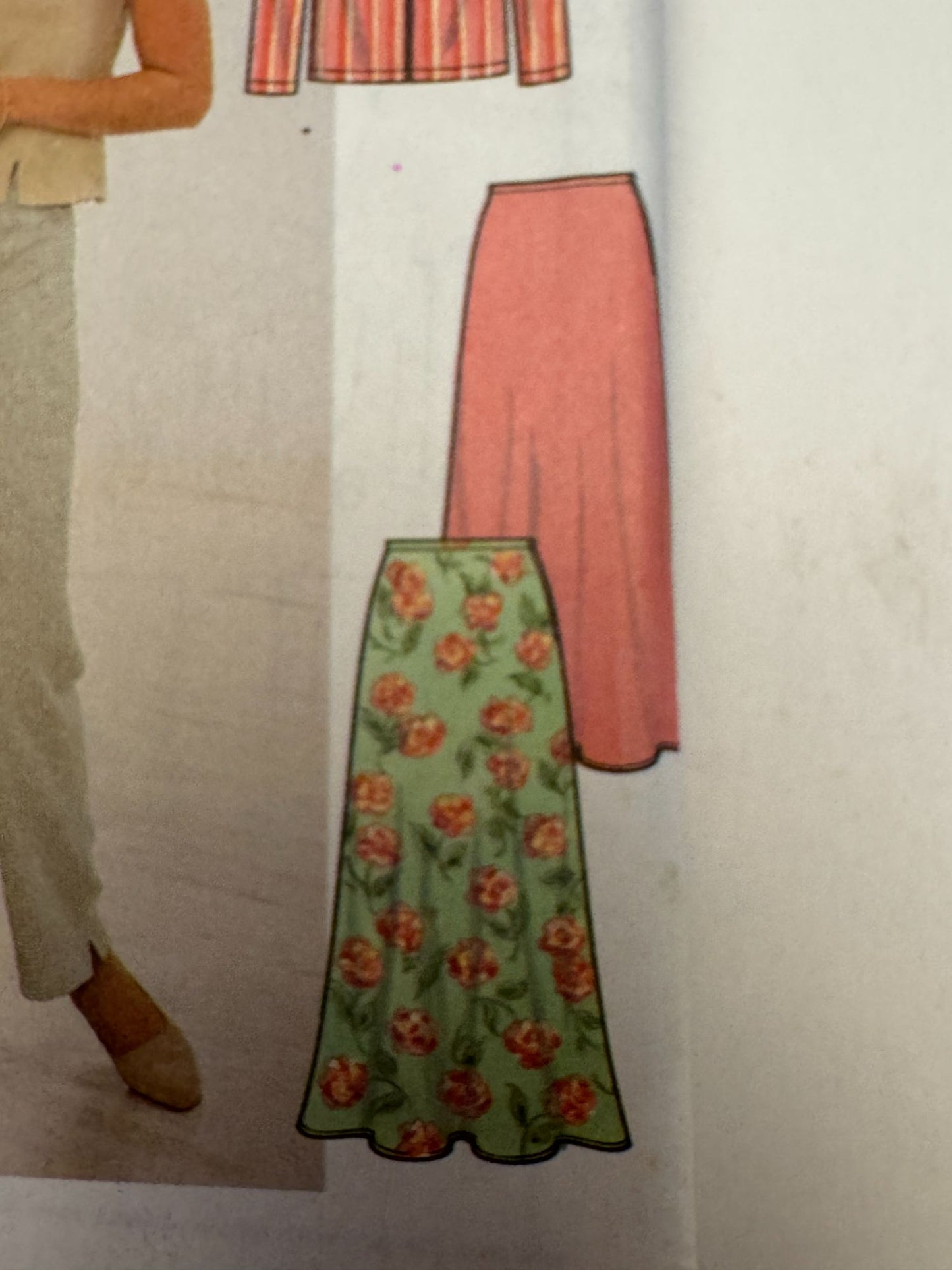Simplicity Sewing Pattern 7970 Misses Jacket Top Pants Skirt Scoop Neck 16-20 UC