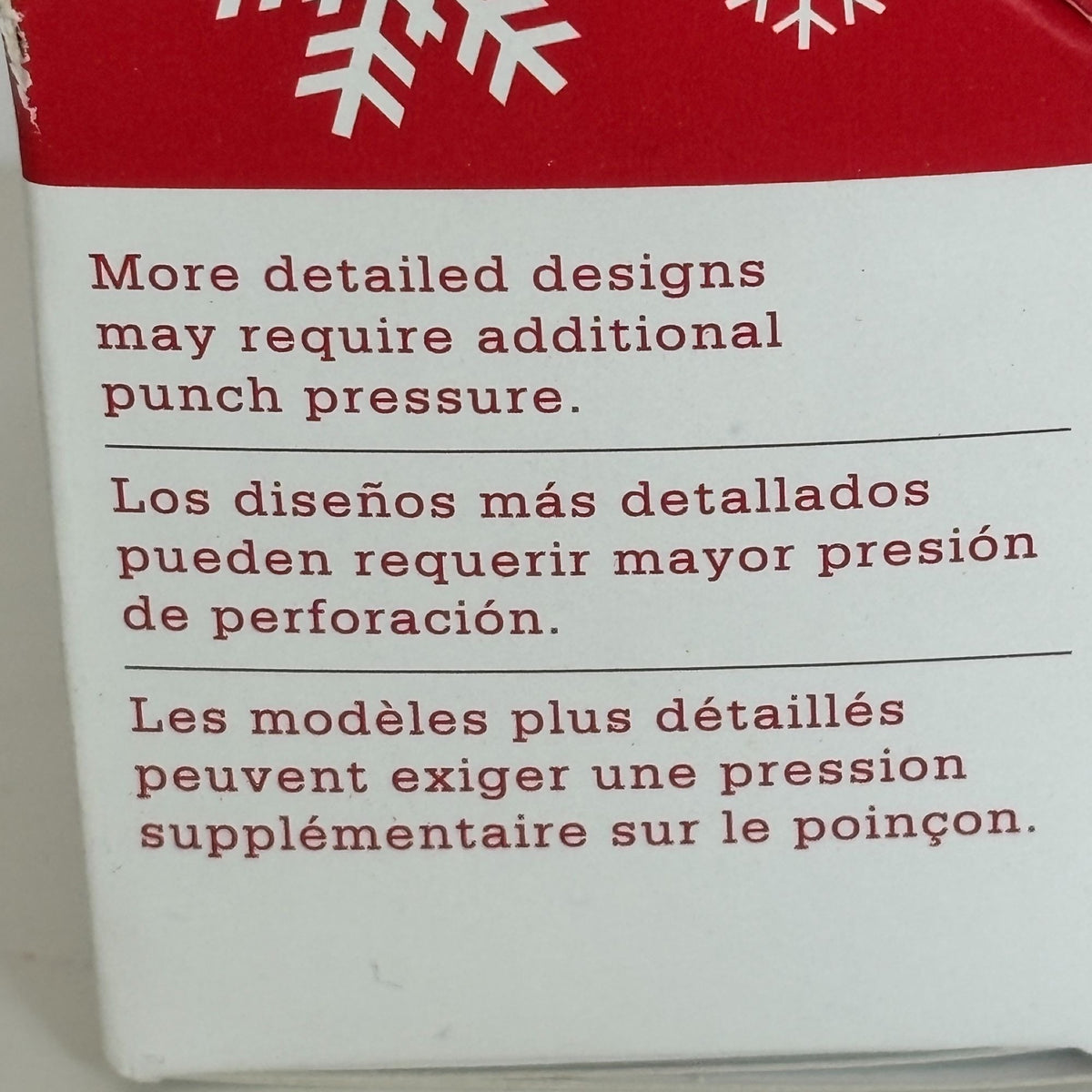 Martha Stewart Holidays Holly Edge Punch Border Christmas Cardmaking Scrapbooking Paper Craft Tool