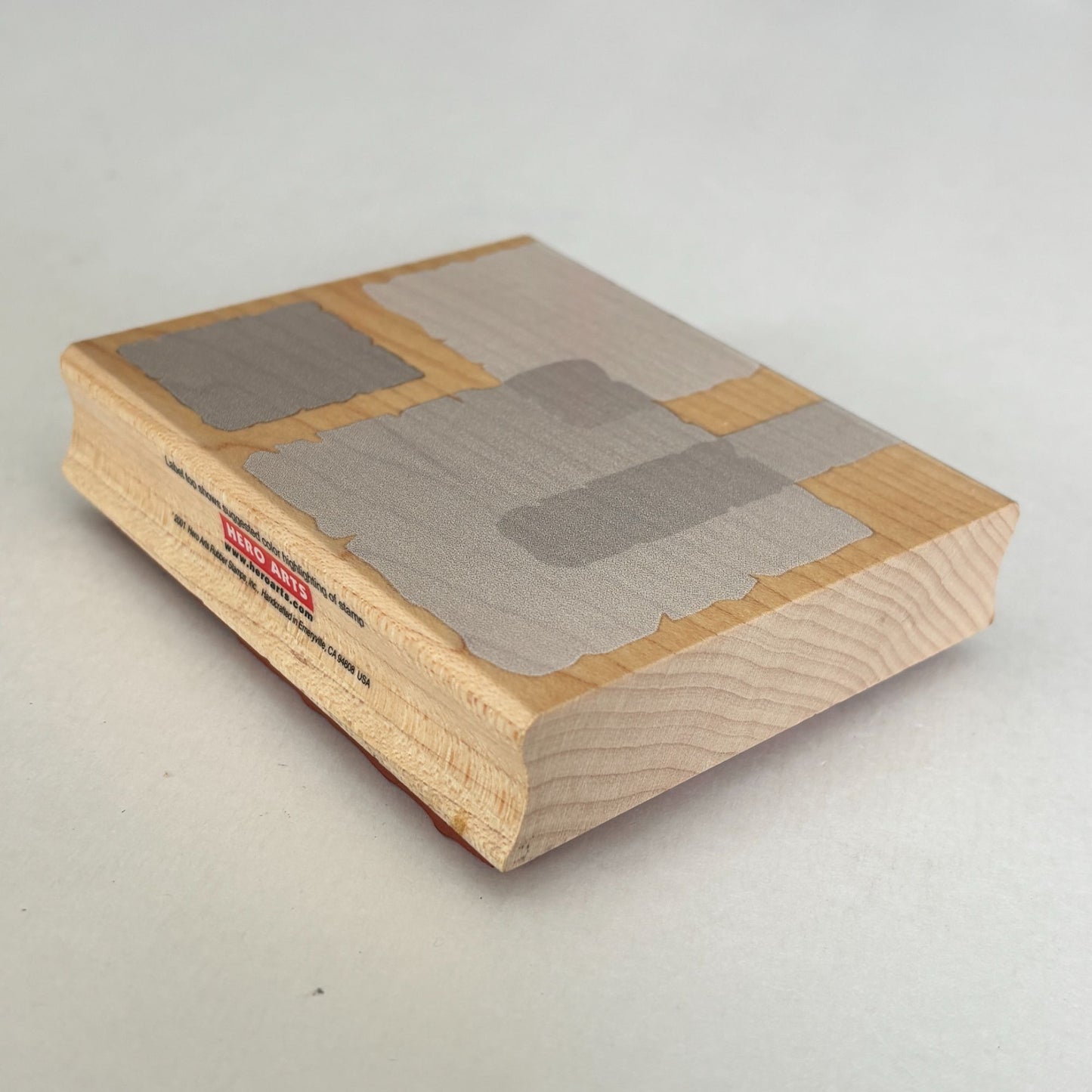 Hero Arts Rubber Stamp Screened Solids Texture Background Wood Mount Craft H2069 Cardmaking Scrapbooking