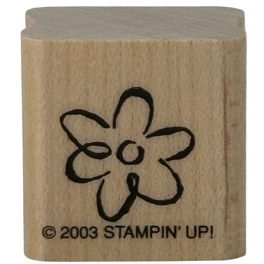 Stampin Up Rubber Stamp Flower Spring Nature Friendship Card Making Craft Friend