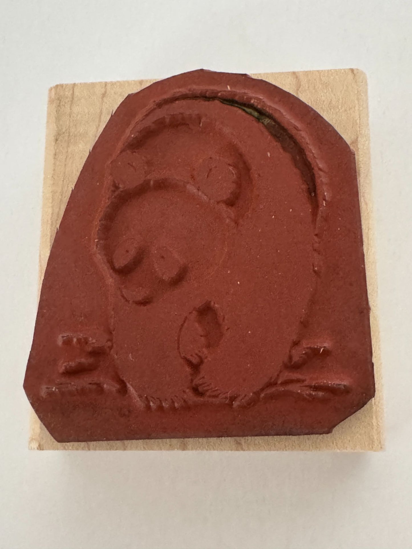 Stampin Up Rubber Stamp Panda Bear Animal Asian Theme Card Making Paper Crafting