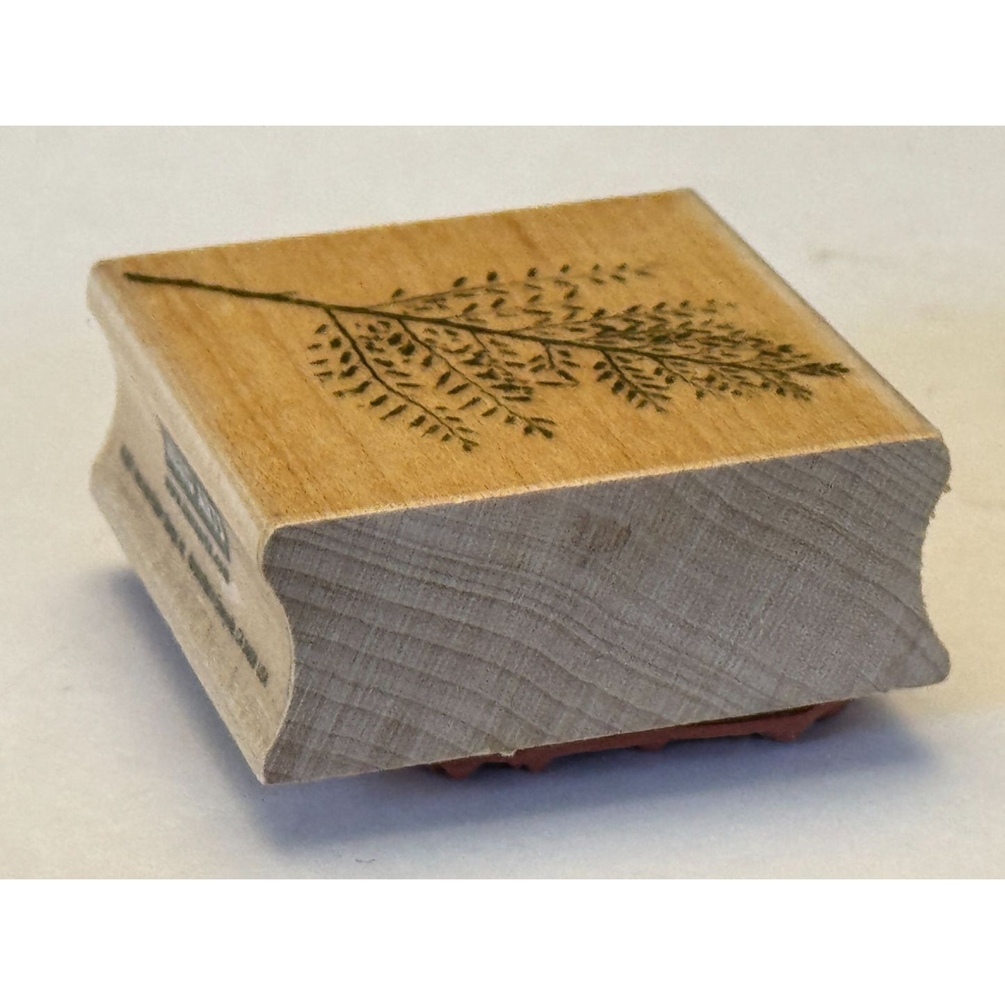 Hero Arts Rubber Stamp Small Snow Bush Fern Plant Nature Outdoors Poetic Prints