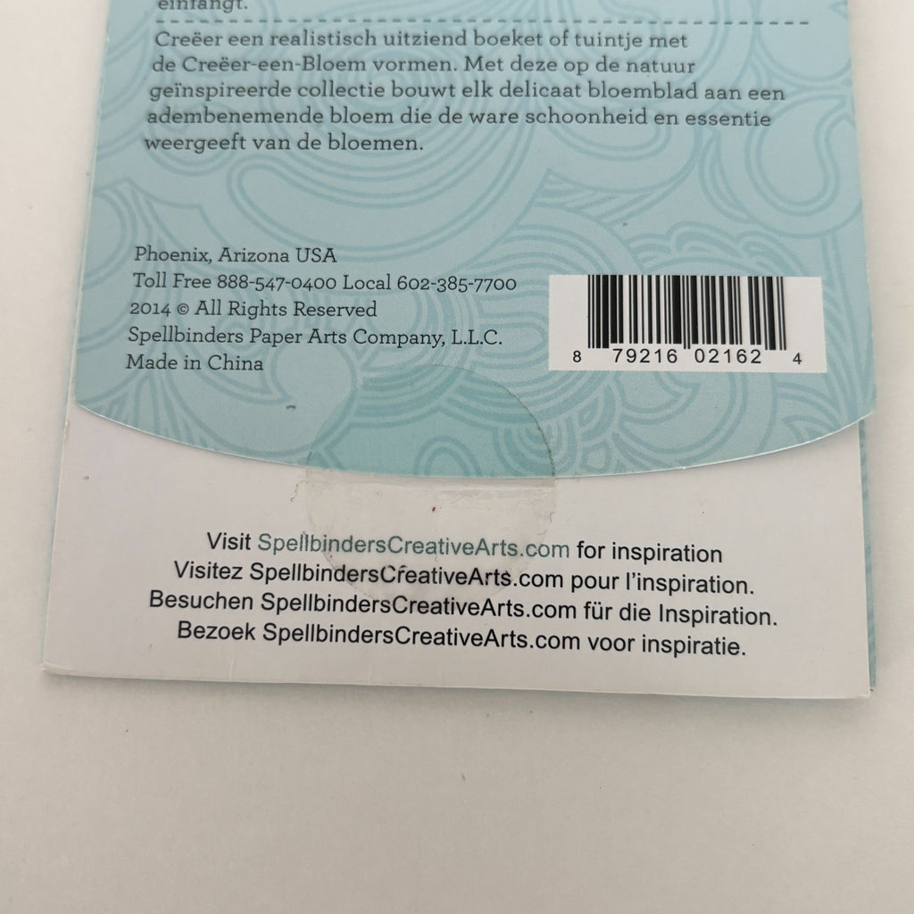 Spellbinders Die D-Lites Create A Sunflower Flowers Dies Botanical Cardmaking Embossing Stencil Cardmaking