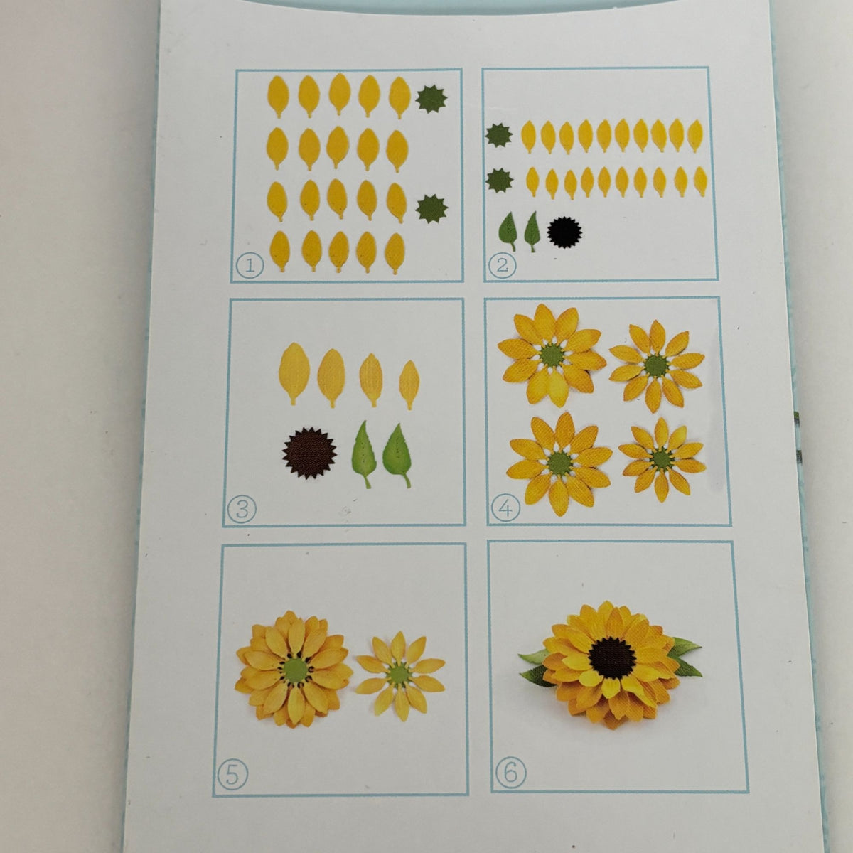 Spellbinders Die D-Lites Create A Sunflower Flowers Dies Botanical Cardmaking Embossing Stencil Cardmaking