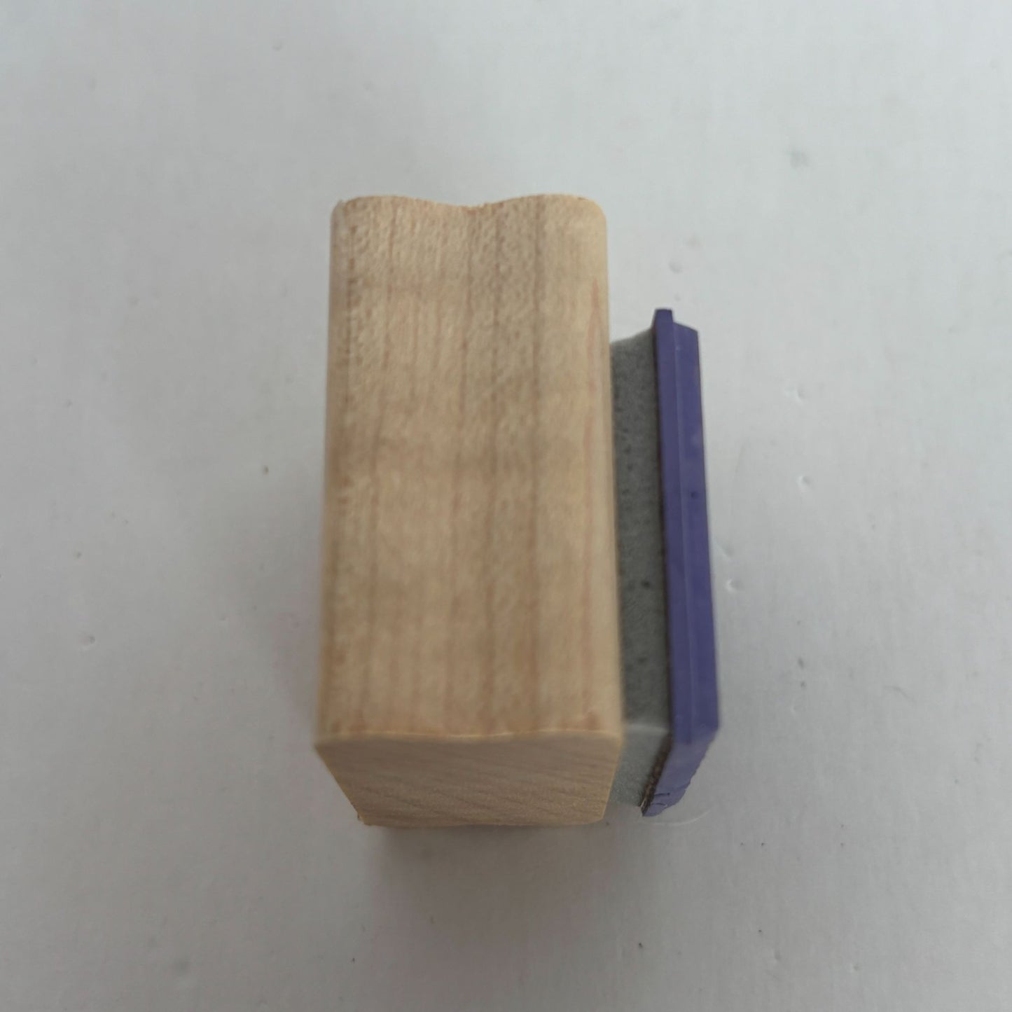 Stampin Up Wood Rubber Stamp Friendship Card Making Words Square Heart Flowers