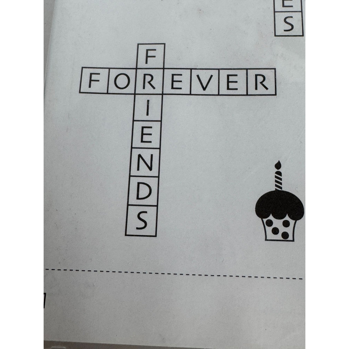 Stampin Up Clear Mount Rubber Stamps Cross My Heart Crossword Puzzle Sentiments