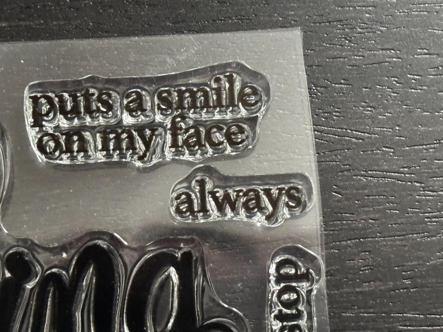 Hero Arts Acrylic Clear Stamps Thinking Of You Clear Card Friendship Card Making