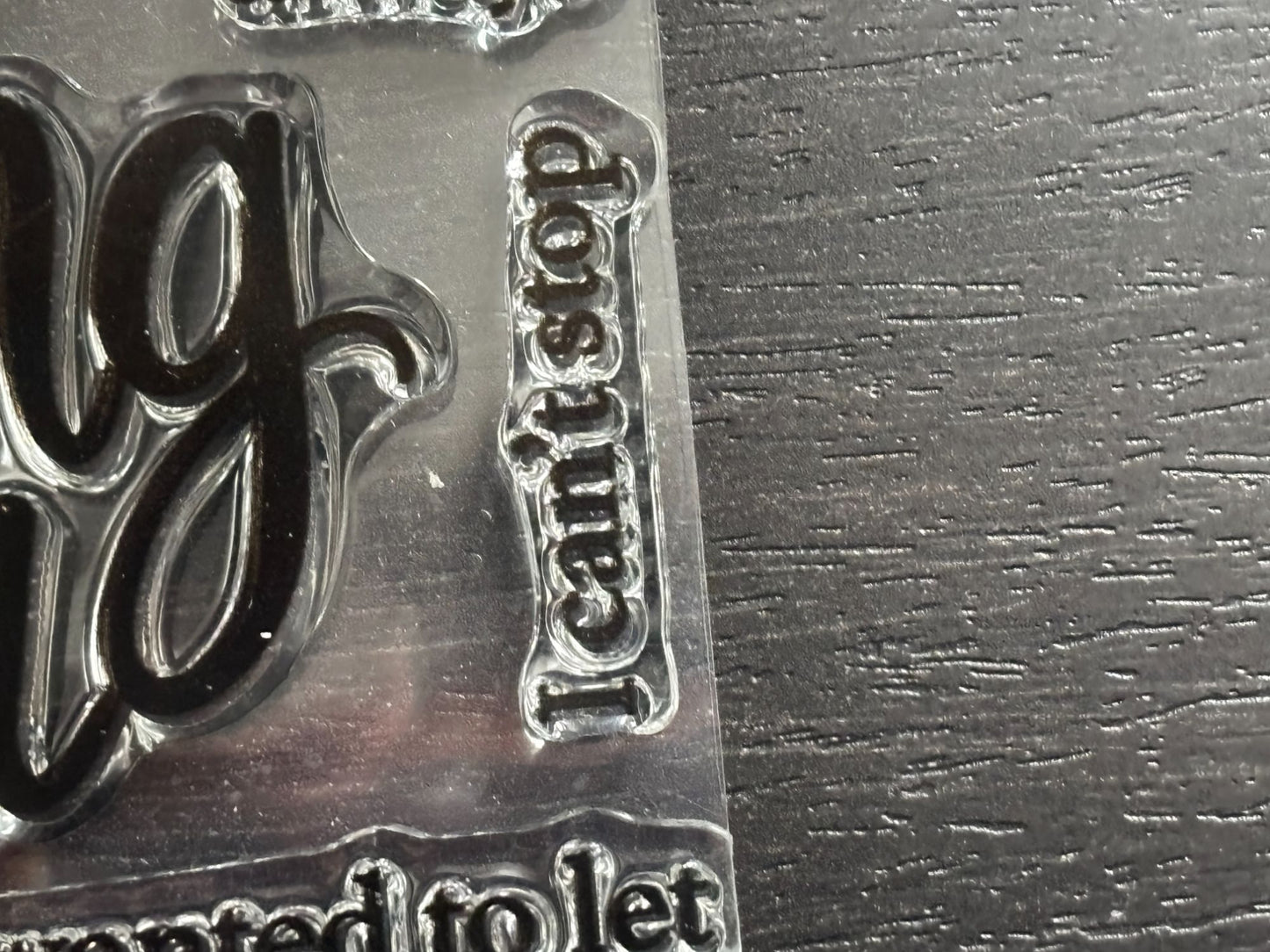 Hero Arts Acrylic Clear Stamps Thinking Of You Clear Card Friendship Card Making