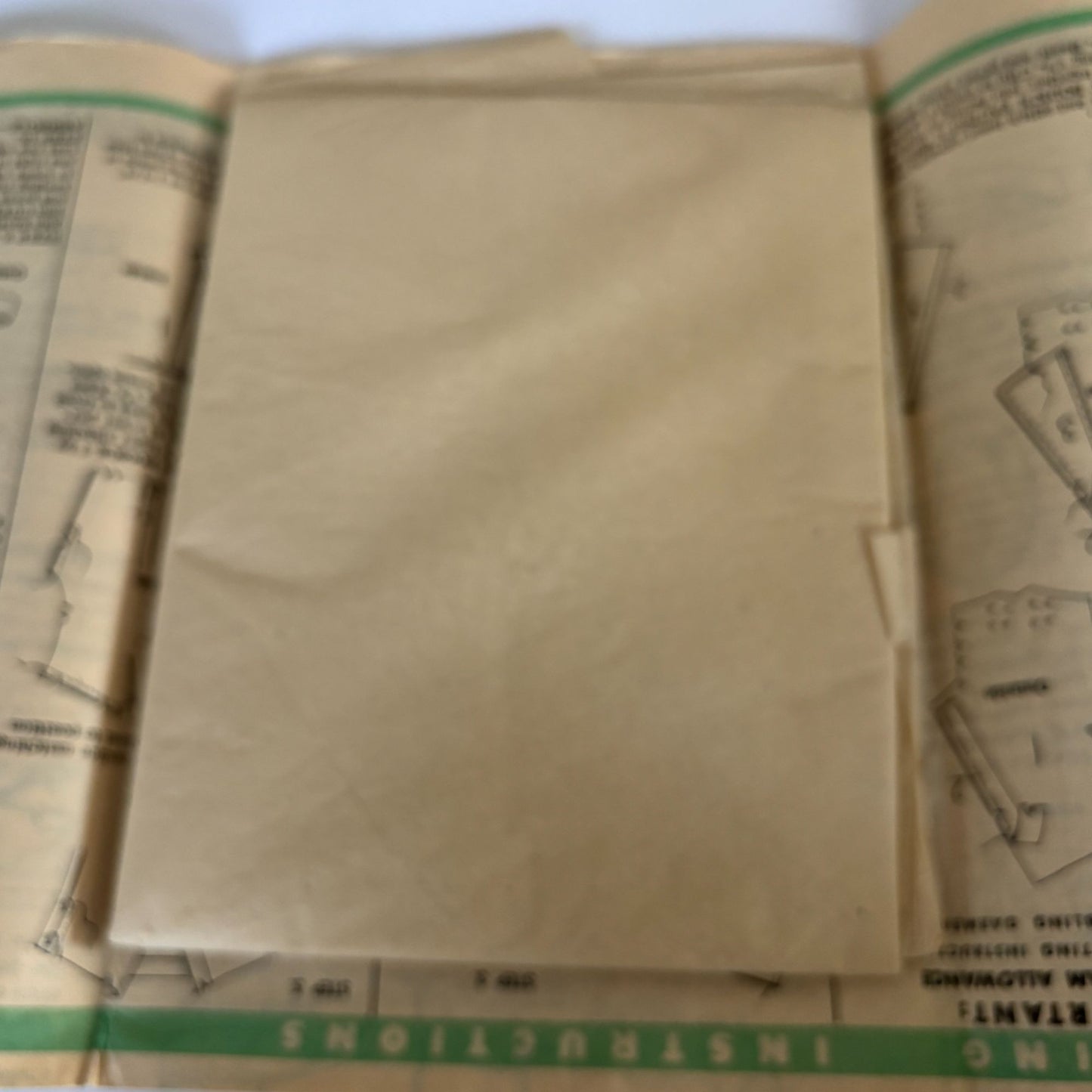 Anne Adams Sewing Pattern 4806 Dress Vintage 1950s Half Size 24.5 Retro Rare 50s
