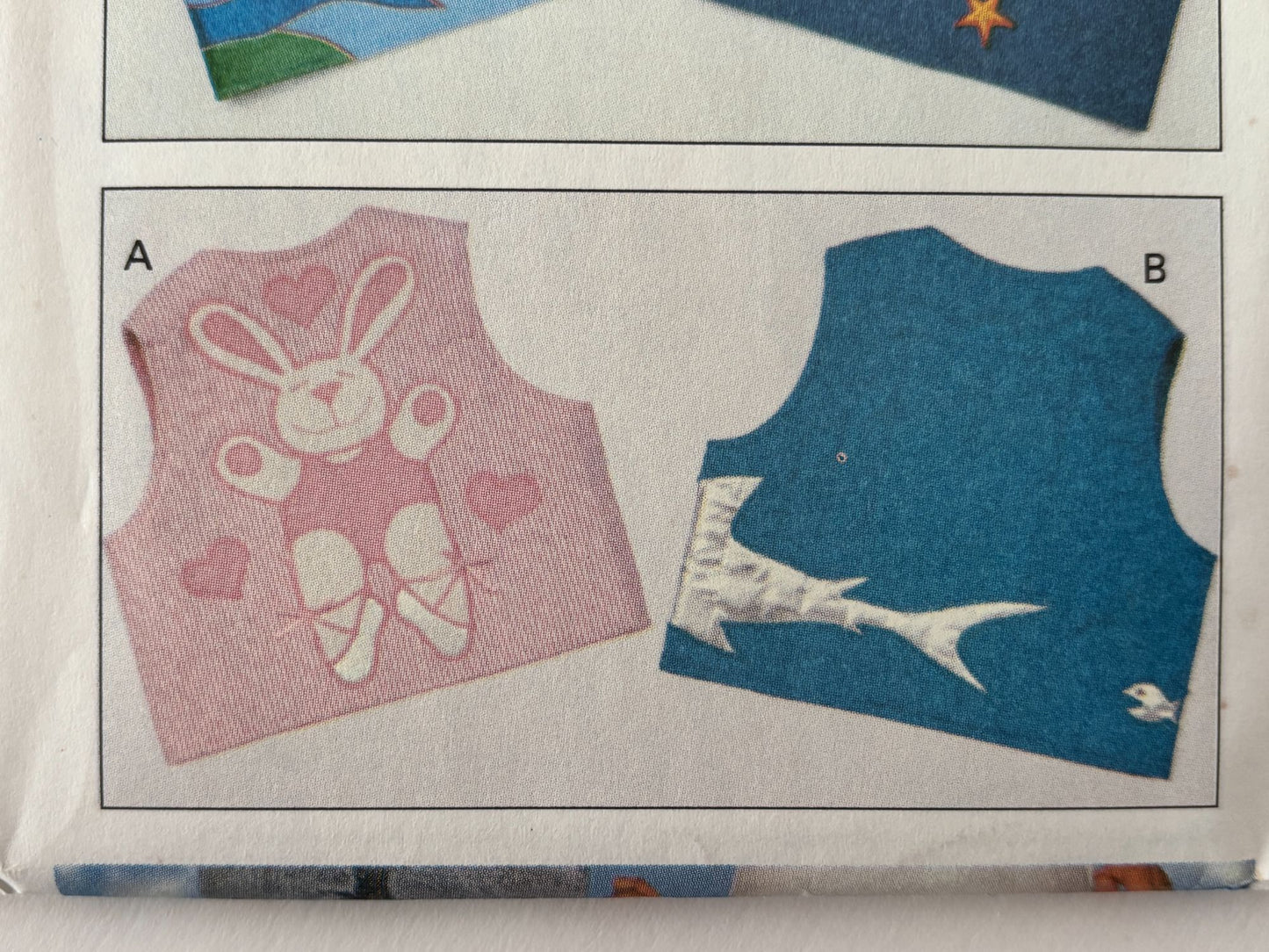 Butterick Sewing Pattern 6381: Toddler's / Children's Vest