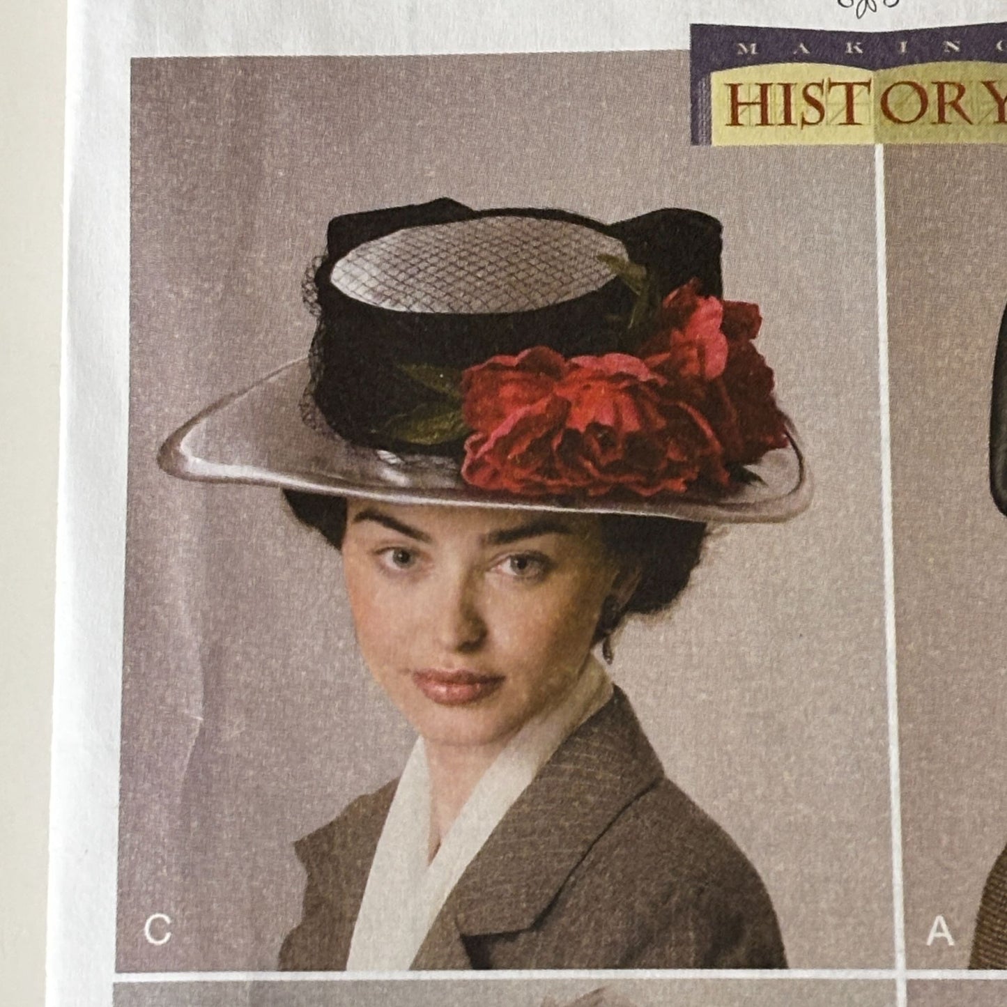 Butterick Sewing Pattern B6397 Edwardian Hat Victorian Millinery Beret Pillbox Costume Hats Uncut