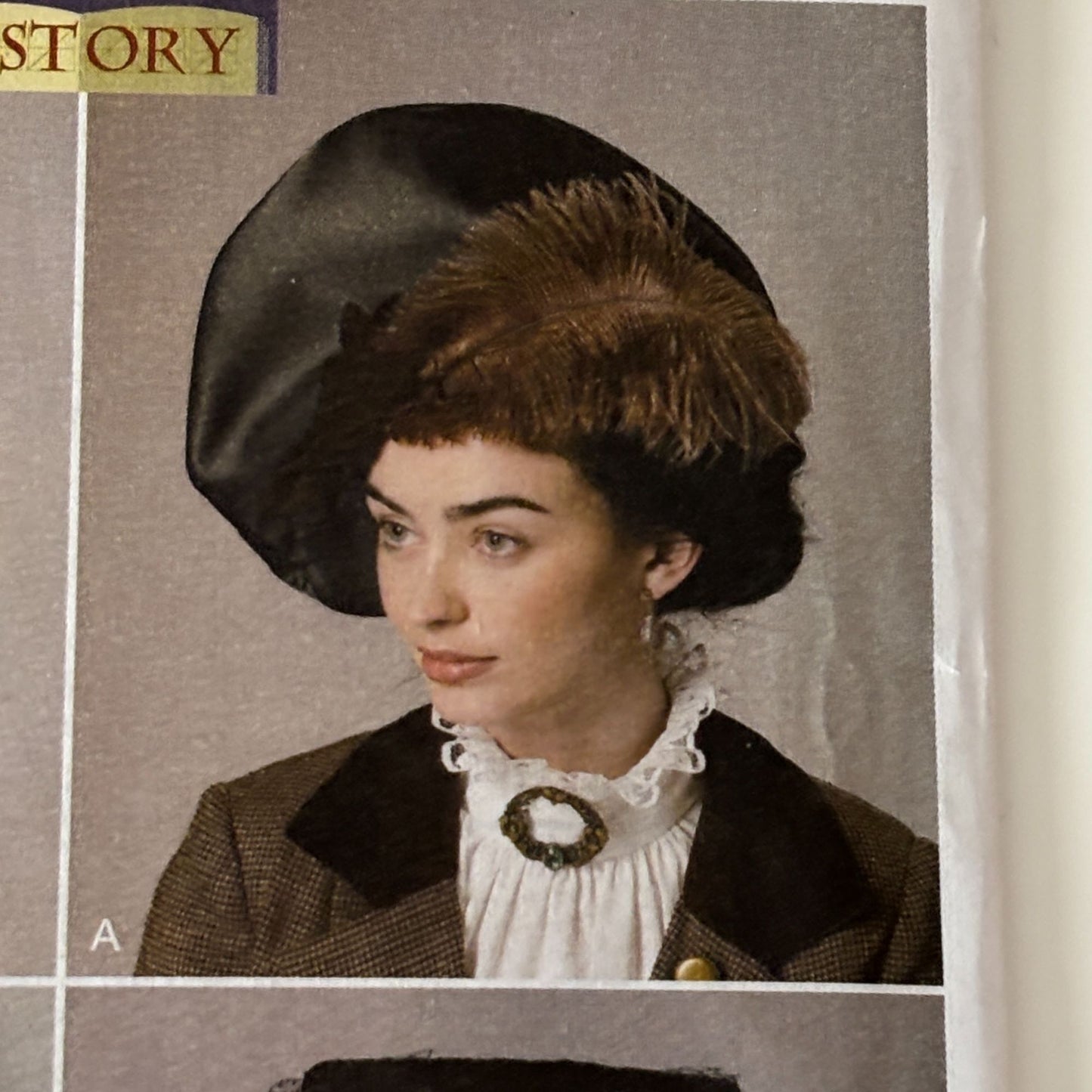 Butterick Sewing Pattern B6397 Edwardian Hat Victorian Millinery Beret Pillbox Costume Hats Uncut