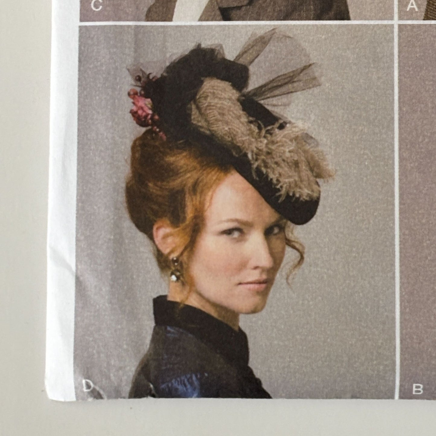 Butterick Sewing Pattern B6397 Edwardian Hat Victorian Millinery Beret Pillbox Costume Hats Uncut