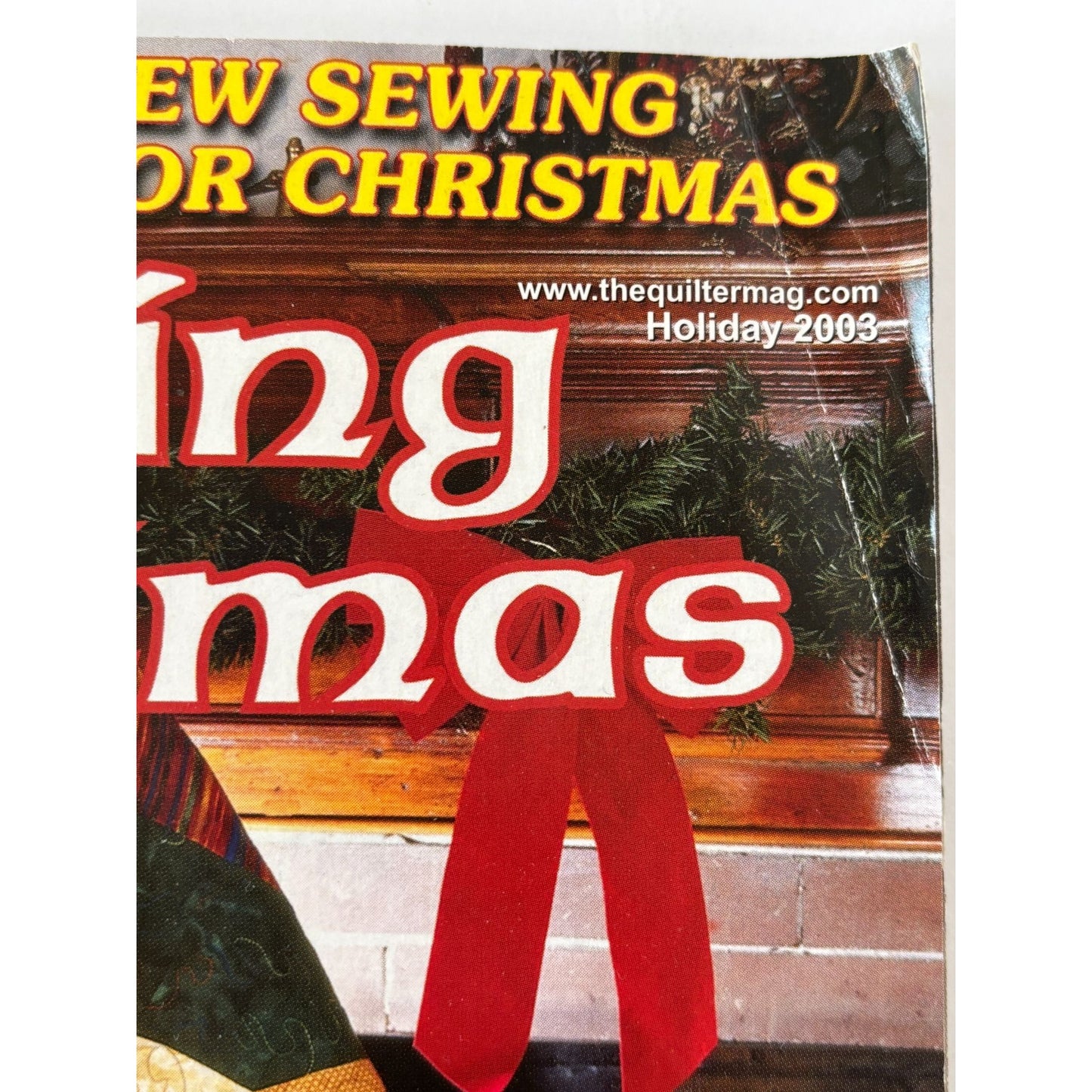 Quilting For Christmas Magazine 2003 Holiday Edition Bed Quilts Quilter Pinwheel