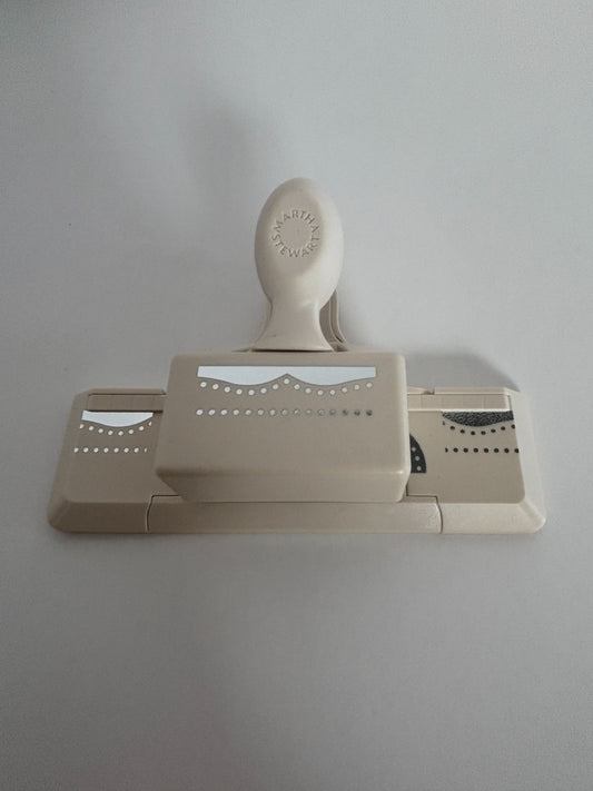 Martha Stewart Paper Punch Set Cherish Around the Page Corner Border Polka Dots
