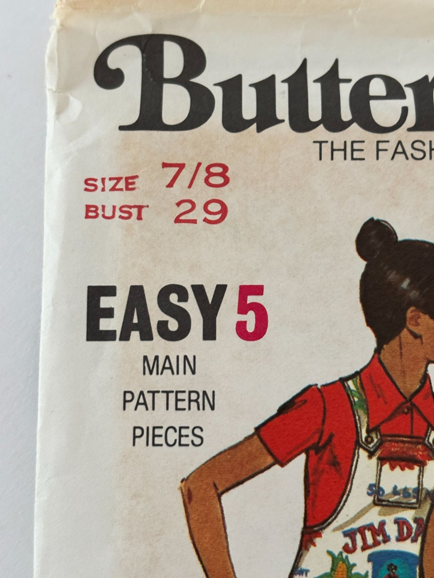 Butterick Sewing Pattern 6415: Young Junior / Teen Jumper and Pants