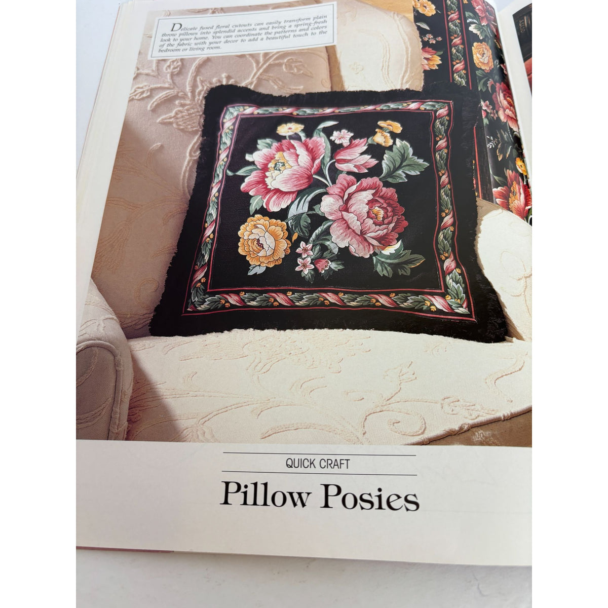 Leisure Arts Magazine April 1996 Cross Stitch Knitting Crochet Homespun Wreaths