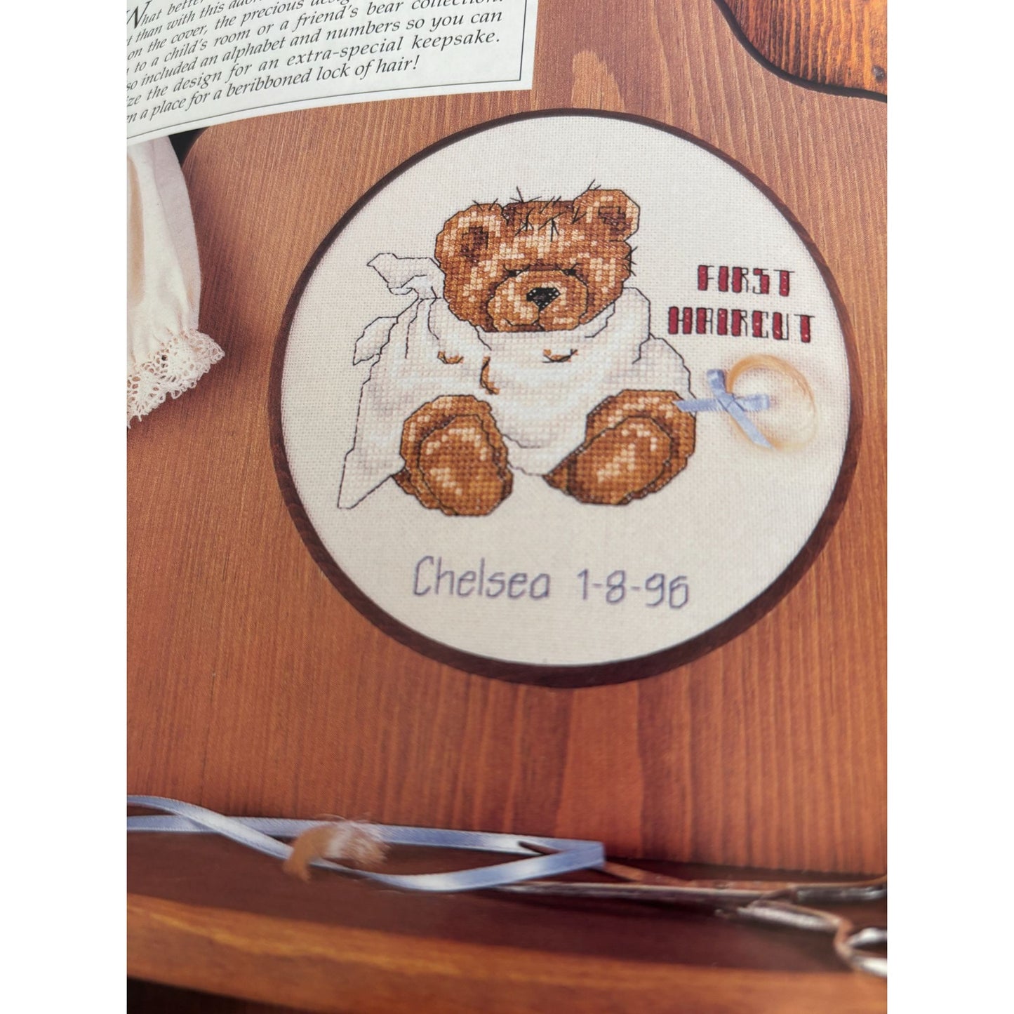 Leisure Arts Magazine April 1996 Cross Stitch Knitting Crochet Homespun Wreaths