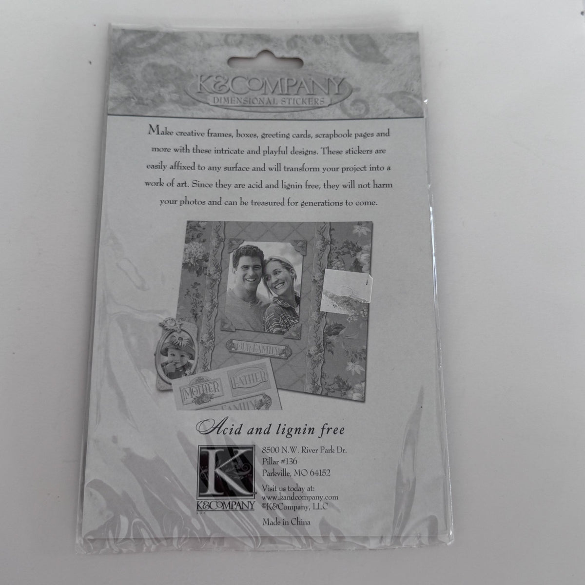 K and Company Cowboy Stickers Western Rodeo Horse Scrapbook 3D Embellishments Boots Hat