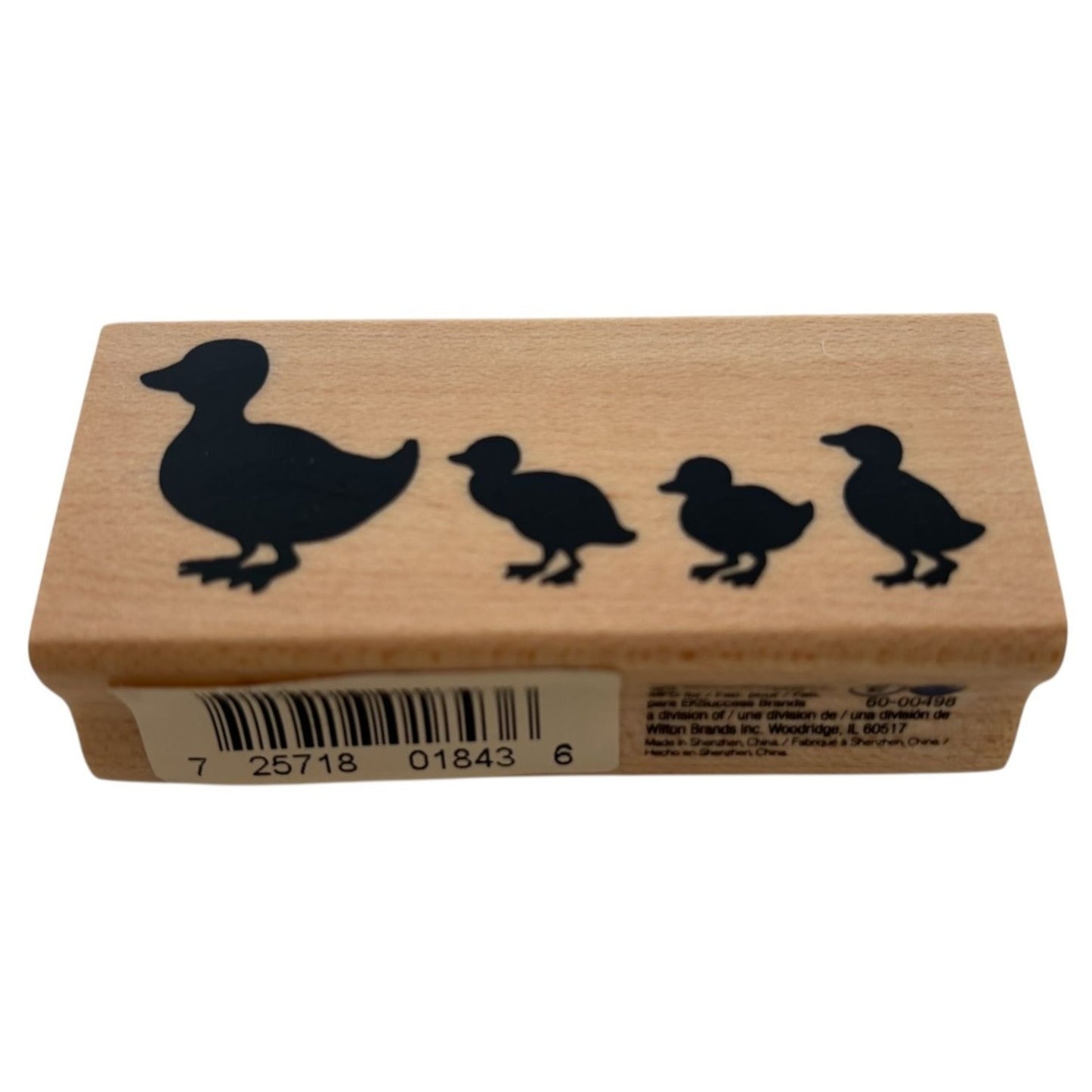 Inkadinkado Rubber Stamp Duck Family Ducklings Mother Animal Spring Card Making