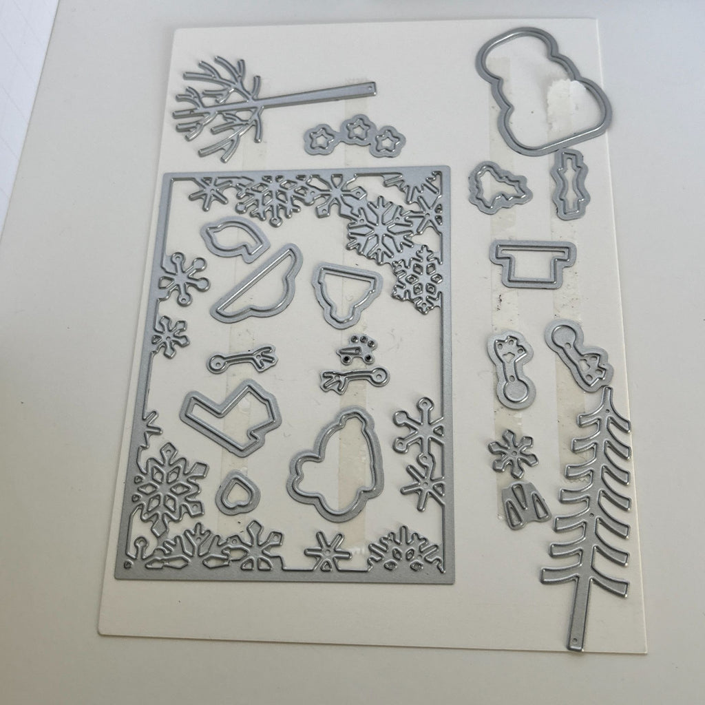 Stampin Up Snowman Magic Photopolymer Stamp Set with Dies Christmas Card Making Magical Build