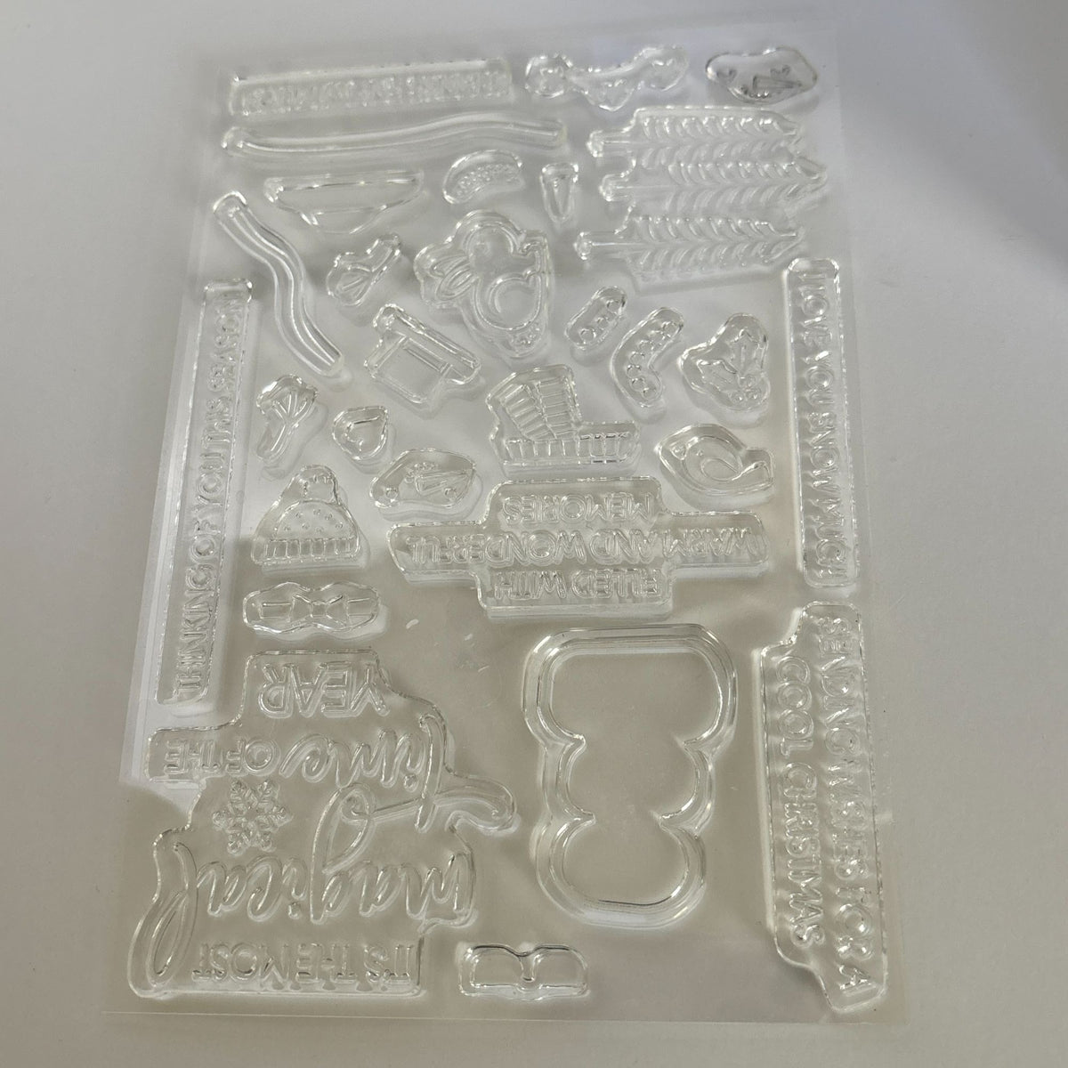 Stampin Up Snowman Magic Photopolymer Stamp Set with Dies Christmas Card Making Magical Build