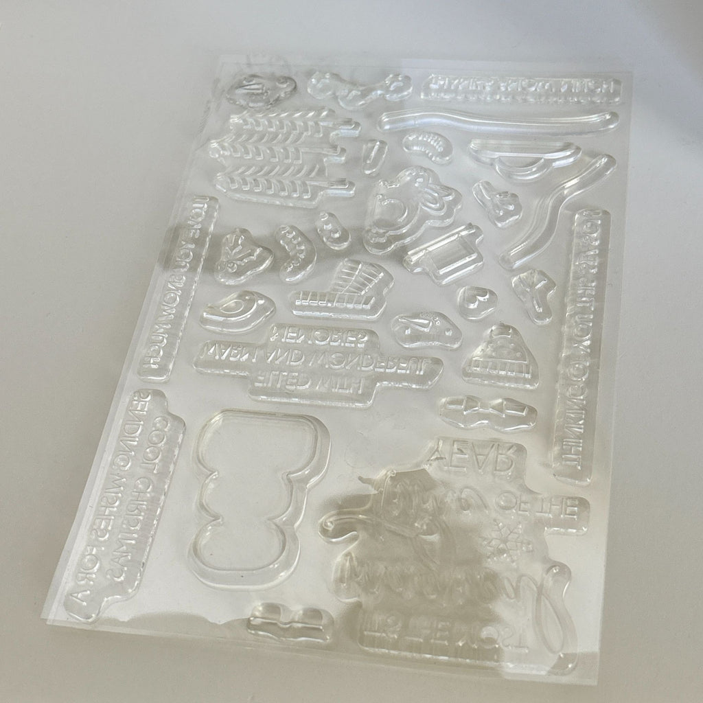 Stampin Up Snowman Magic Photopolymer Stamp Set with Dies Christmas Card Making Magical Build