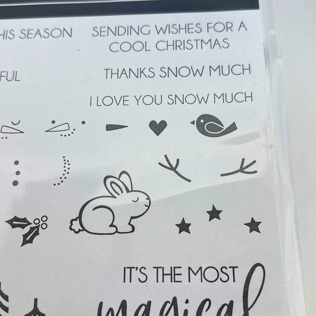 Stampin Up Snowman Magic Photopolymer Stamp Set with Dies Christmas Card Making Magical Build