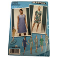 Simplicity Sewing Pattern 2995 Mod Shift Dress Retro Modern Project Runway 4-12