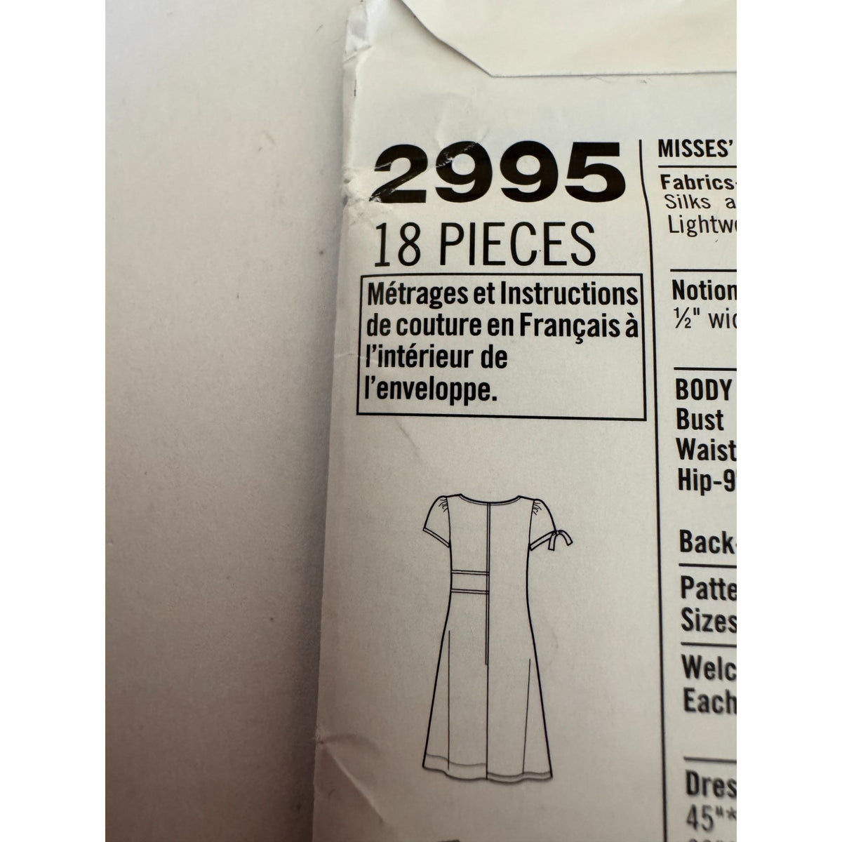 Simplicity Sewing Pattern 2995 Mod Shift Dress Retro Modern Project Runway 4-12