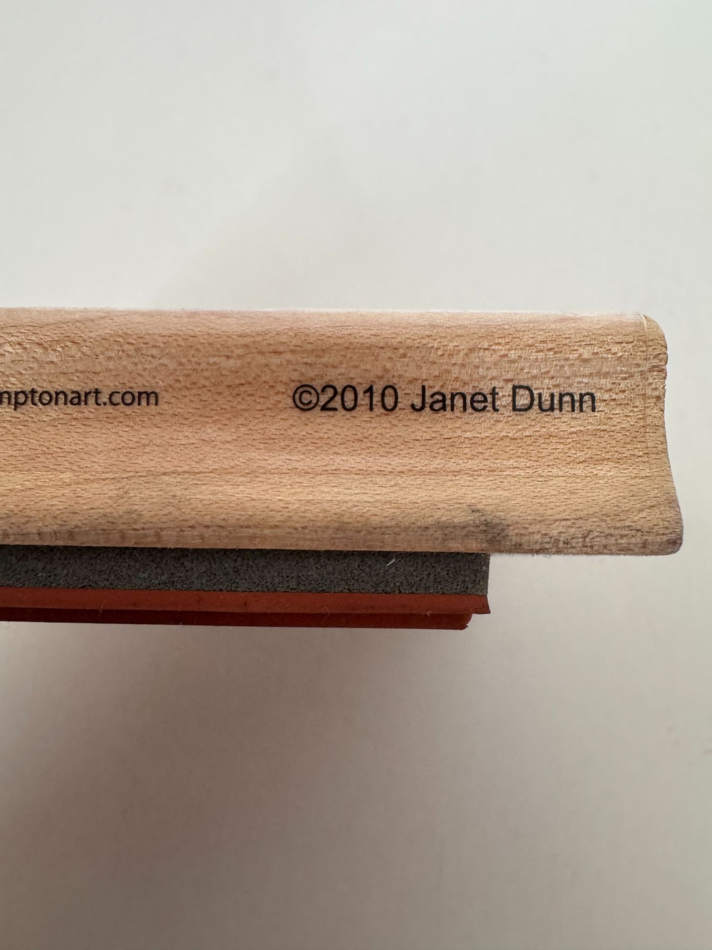 Hampton Art Rubber Stamp Butterfly Banner Card Making Square Large Paper Craft