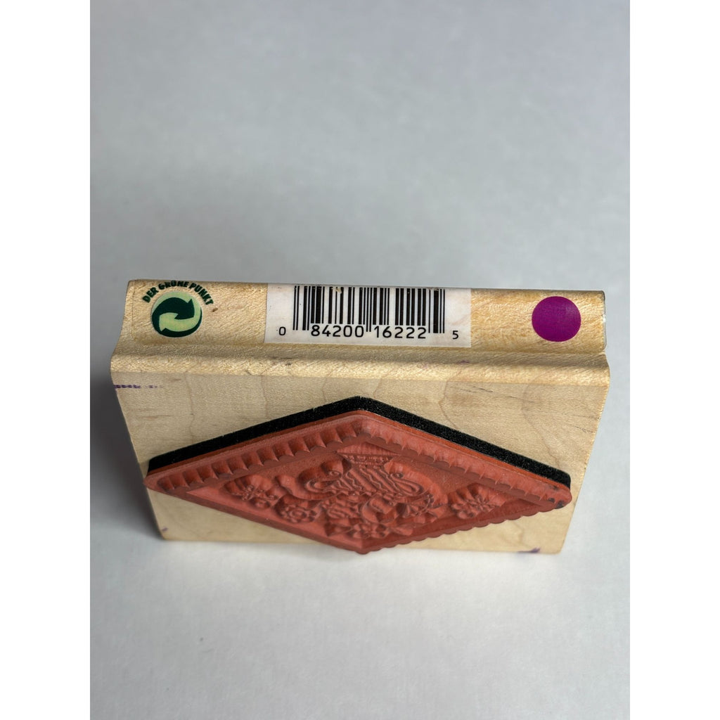 All Night Media Rubber Stamp Flower Vase Diamond Flowers Card Making Butterfly