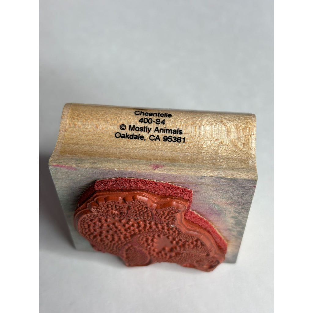 All Night Media Rubber Stamp Flower Vase Diamond Flowers Card Making Butterfly